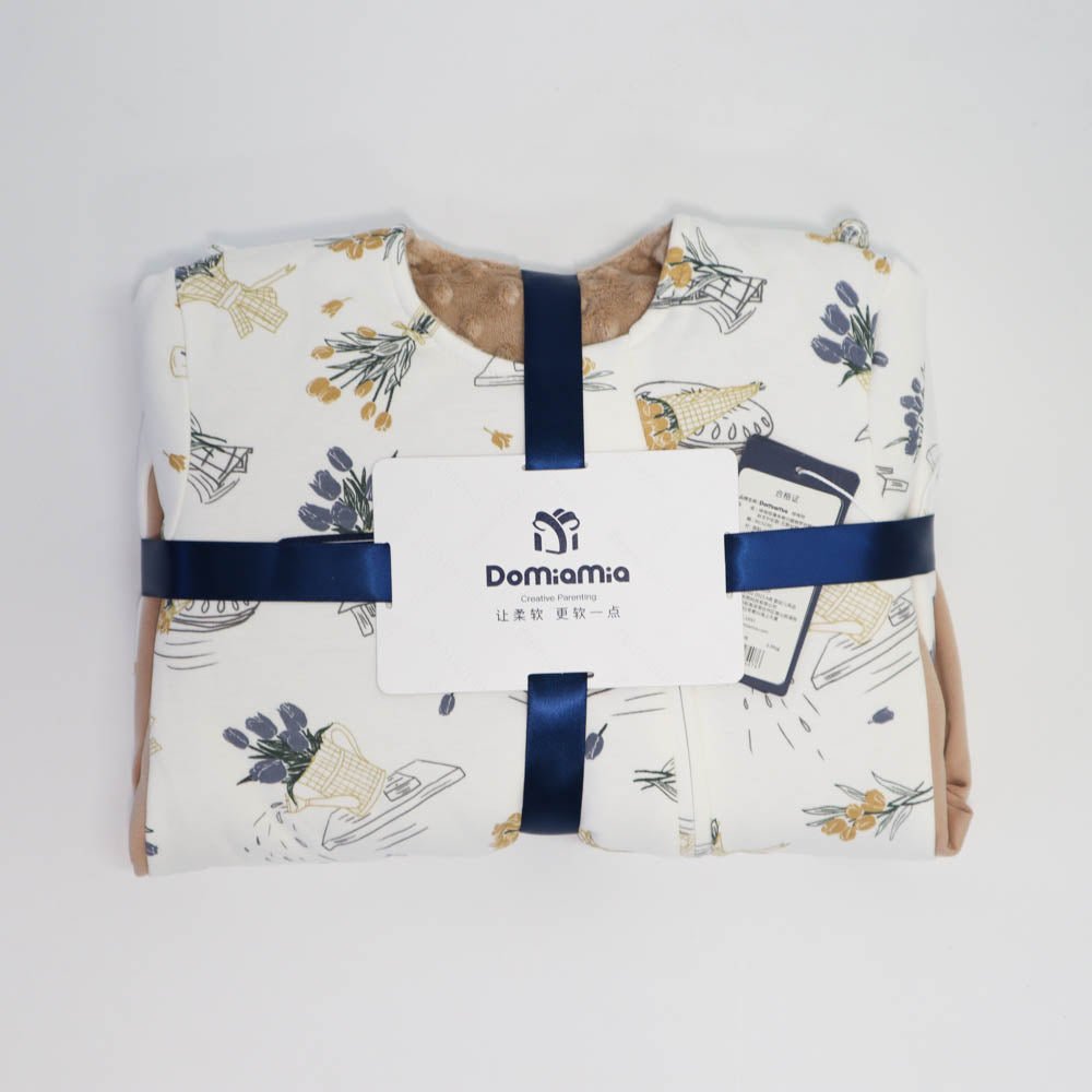 Domia Thin Cotton L Sleeve Splt Leg slp bag 2.5 TogBlossomM - 6.97E+12 Toy Chest Australia 2
