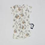 Domia Kids Bamboo Fiber Cotton Sht Sleeve Pajama Set Gramophone Radio 100 - `6973971181327 Toy Chest Australia 1