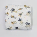 Domia Cotton Knit Winter Blanket 2.5Tog Blossom - `6973971184304 Toy Chest Australia 3