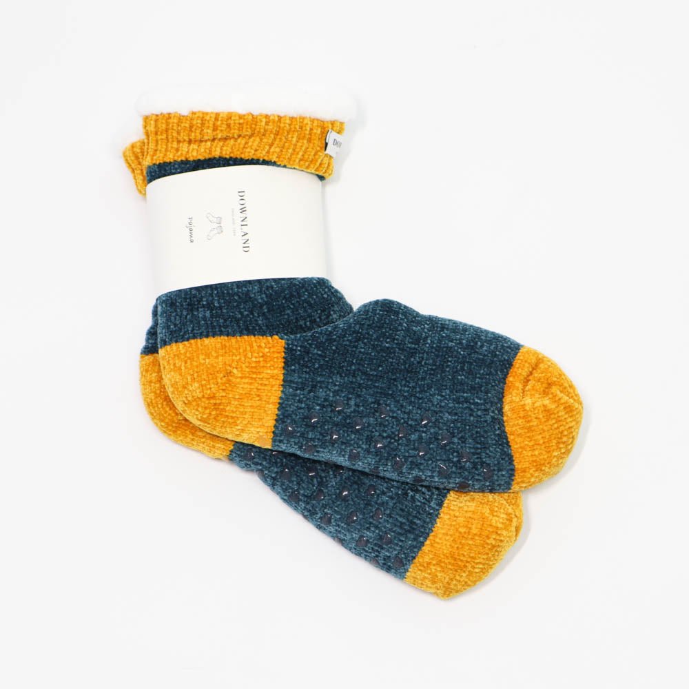 Downland Warm Socks Green Blue/Yellow - `6971235797833 Toy Chest Australia 1
