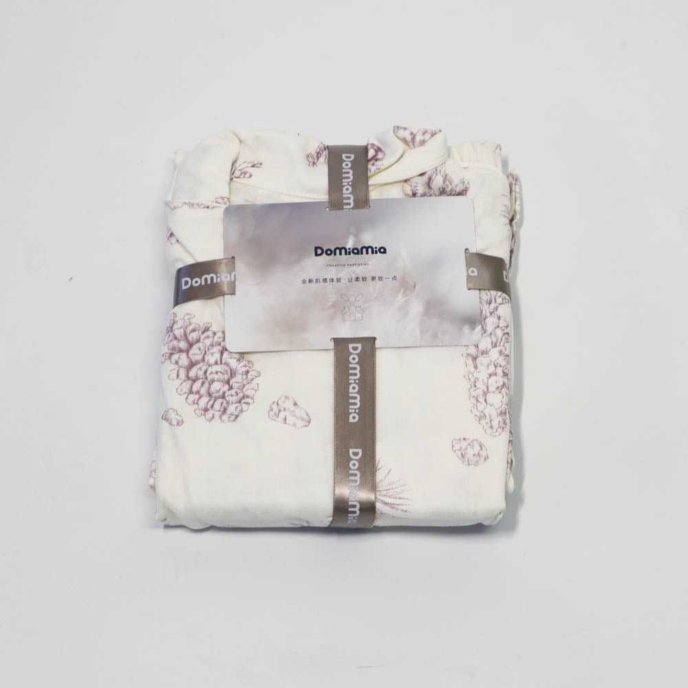 Domia Bamboo Fiber Short Sleeve Pajama Set Pinecone Space 170 L - `6973971181082 Toy Chest Australia 1