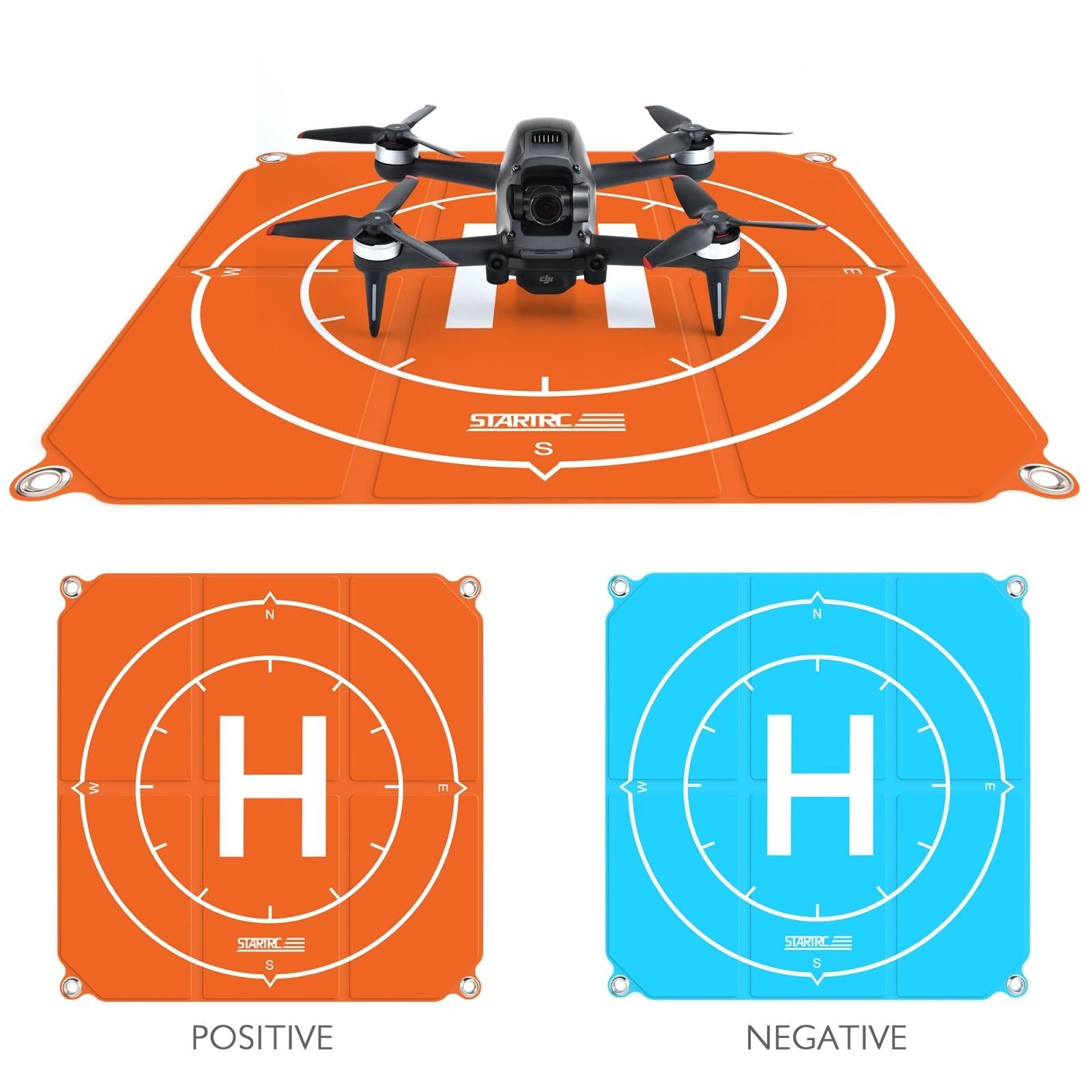 Universal Foldable Landing Pad For Drones - Portable Square Design - 1 Toy Chest Australia 10