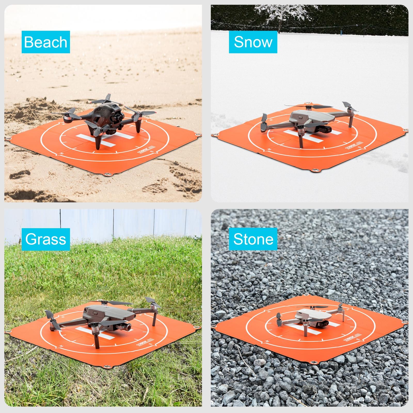 Universal Foldable Landing Pad For Drones - Portable Square Design - 1 Toy Chest Australia 6