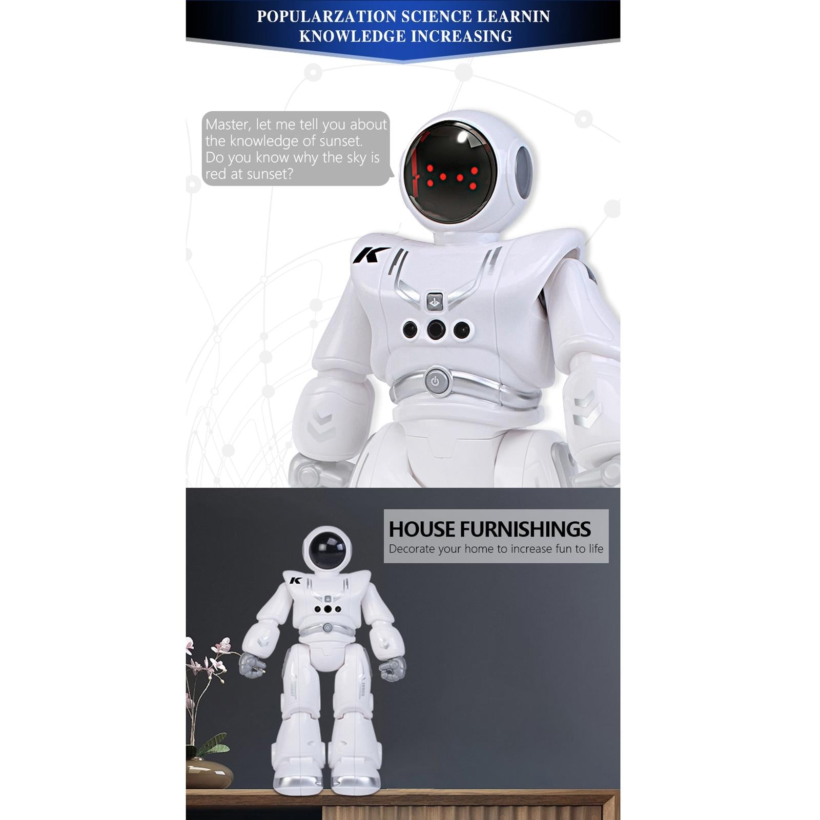 Gesture Control Robot - Silver R18 - 1 Toy Chest Australia 5