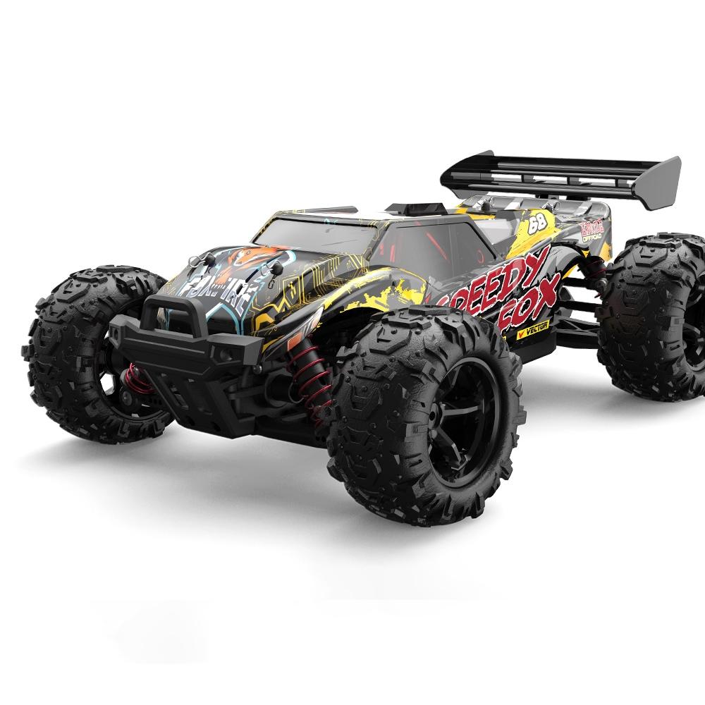 High Speed 4Wd Rc Car - 1 18 Scale - Black / Yellow - 1 Toy Chest Australia 9