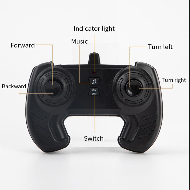 Flower Rc Car With Music - Stunt Street Dance - Orange - 1 Toy Chest Australia 2