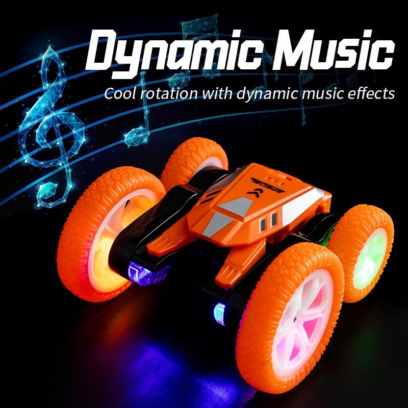 Flower Rc Car With Music - Stunt Street Dance - Orange - 1 Toy Chest Australia 7