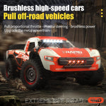 High - Speed Brushless 4Wd Pickup Rc Car - Orange - 1 Toy Chest Australia 4