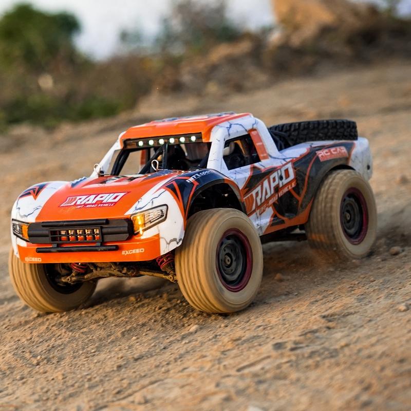 High - Speed Brushless 4Wd Pickup Rc Car - Orange - 1 Toy Chest Australia 8