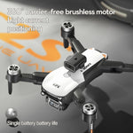 Foldable Dual Lens Drone With Obstacle Avoidance - 4K Aerial Photography White - 1 Toy Chest Australia 3
