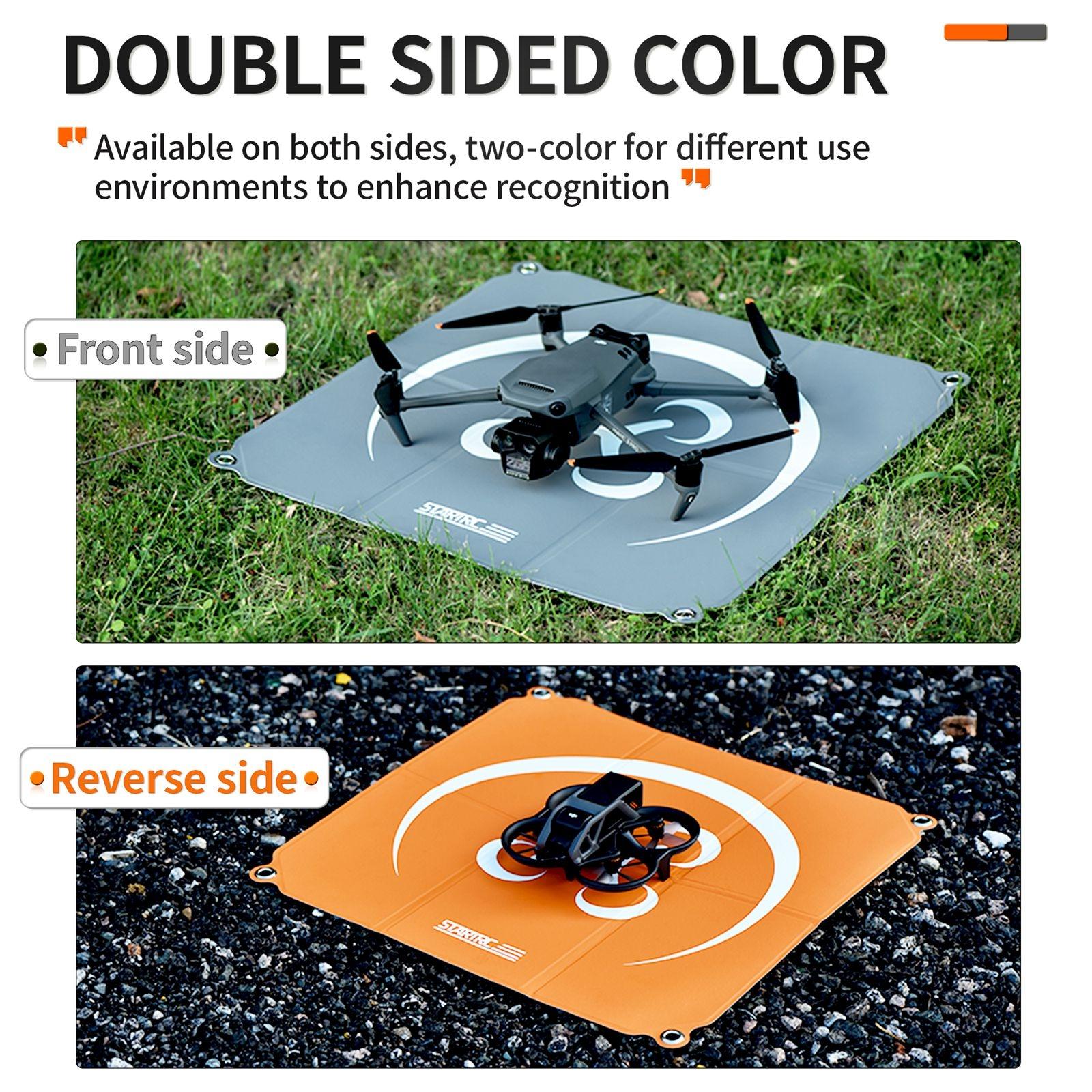 55Cm X 55Cm Square Drone Parking Apron For Dji Avata / Mini 3 / Mavic 3 Pro - 1 Toy Chest Australia 2