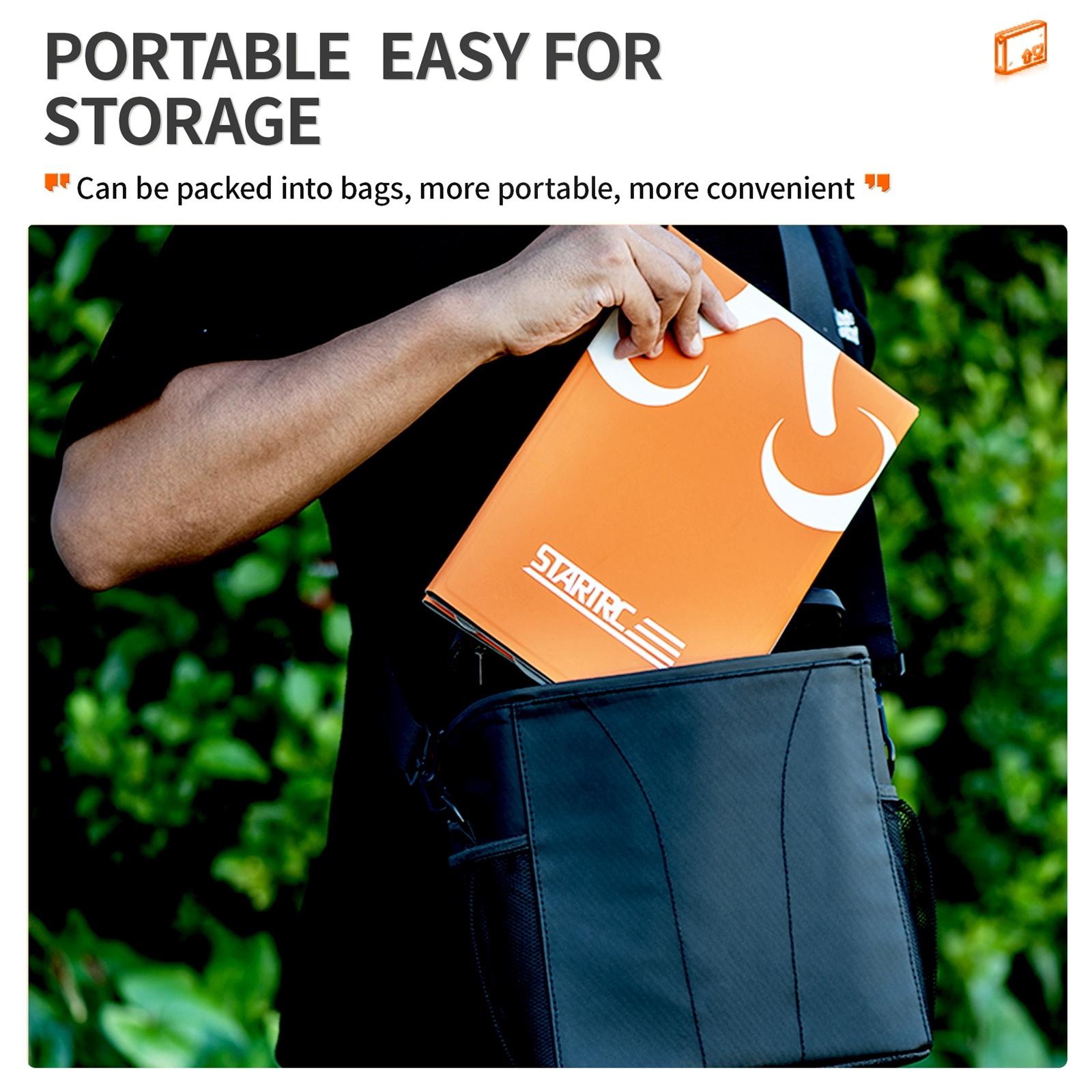 55Cm X 55Cm Square Drone Parking Apron For Dji Avata / Mini 3 / Mavic 3 Pro - 1 Toy Chest Australia 3