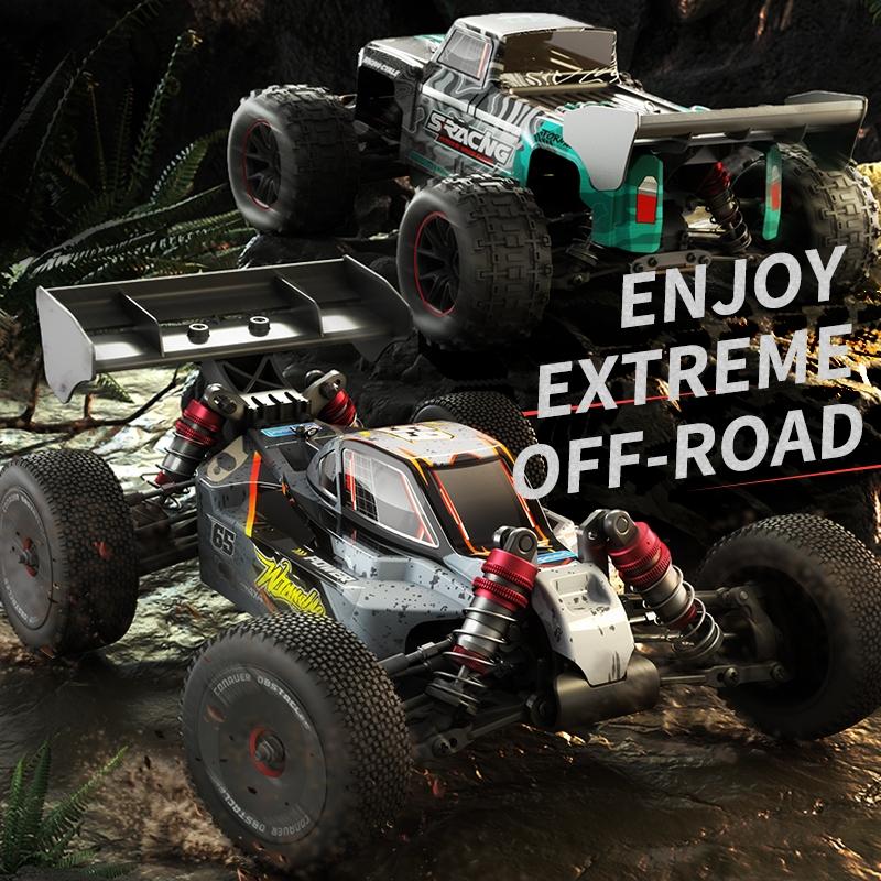 Black Electric 4Wd Alloy Off - Road Rc Car - 1 Toy Chest Australia 4