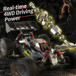 Black Electric 4Wd Alloy Off - Road Rc Car - 1 Toy Chest Australia 5