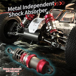 Black Electric 4Wd Alloy Off - Road Rc Car - 1 Toy Chest Australia 7