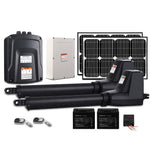 Dual Swing Gate Opener 800KG 40W Solar Panel