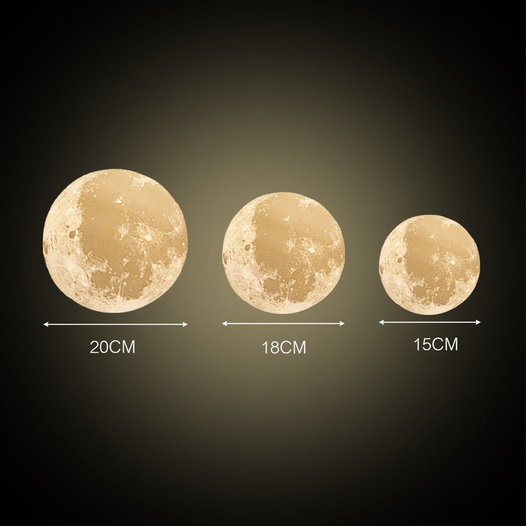 3D Magical Moon Lamp USB LED Night Light Medium - '9356877048678 Toy Chest Australia 2