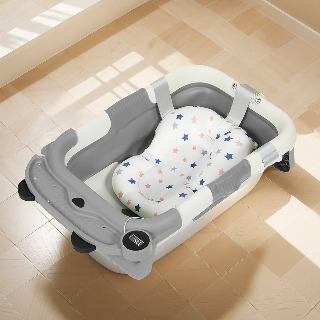 Bopeep Foldable Baby Bathtub 0 - 15months Gray - '9356877208188 Toy Chest Australia 6