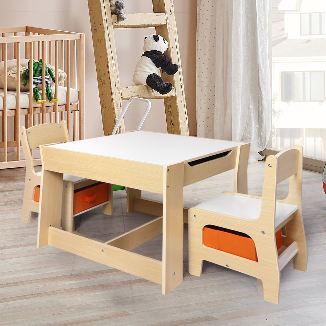 BoPeep Kids Table and Chair Set Storage - '9356877111679 Toy Chest Australia 6