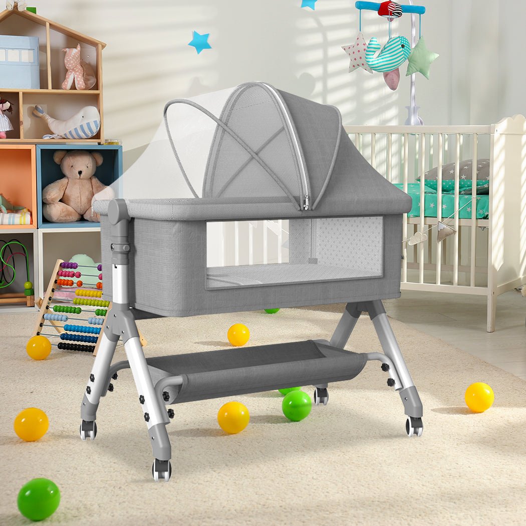Bopeep Baby Cot Bed Crib Portable Bassinet - '9356877142406 Toy Chest Australia 6