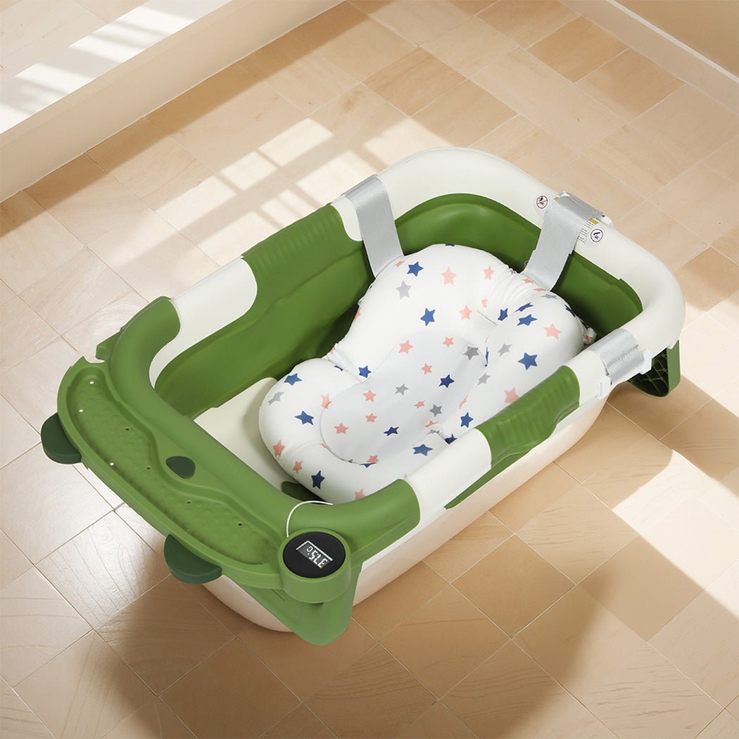 Bopeep Foldable Baby Bathtub 0 - 15months Green - '9356877208195 Toy Chest Australia 6