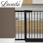Levede Baby Safety Gate Adjustable Pet Black 20cm Extension - '9356877003622 Toy Chest Australia 6