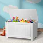 Levede Kids Toy Box Storage Chest Cabinet White - '9356877064814 Toy Chest Australia 6