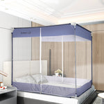 Dreamz Mosquito Bed Nets Foldable Canopy Square Blue - '9356877151958 Toy Chest Australia 6
