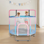 Centra 55" Kids Trampoline Rebounder Pink - '9356877208096 Toy Chest Australia 6