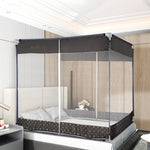 Dreamz Mosquito Bed Nets Foldable Canopy Square Grey - '9356877151965 Toy Chest Australia 6
