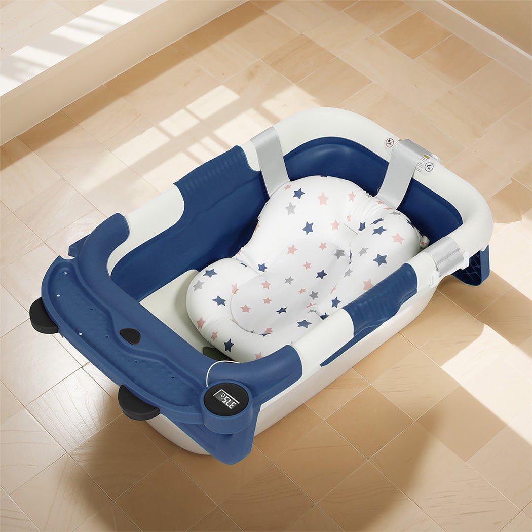 Bopeep Foldable Baby Bathtub 0 - 15months Blue - '9356877208171 Toy Chest Australia 5