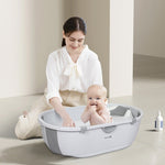 Bopeep Foldable Baby Bathtub 0 - 36months Grey - '9356877245404 Toy Chest Australia 4