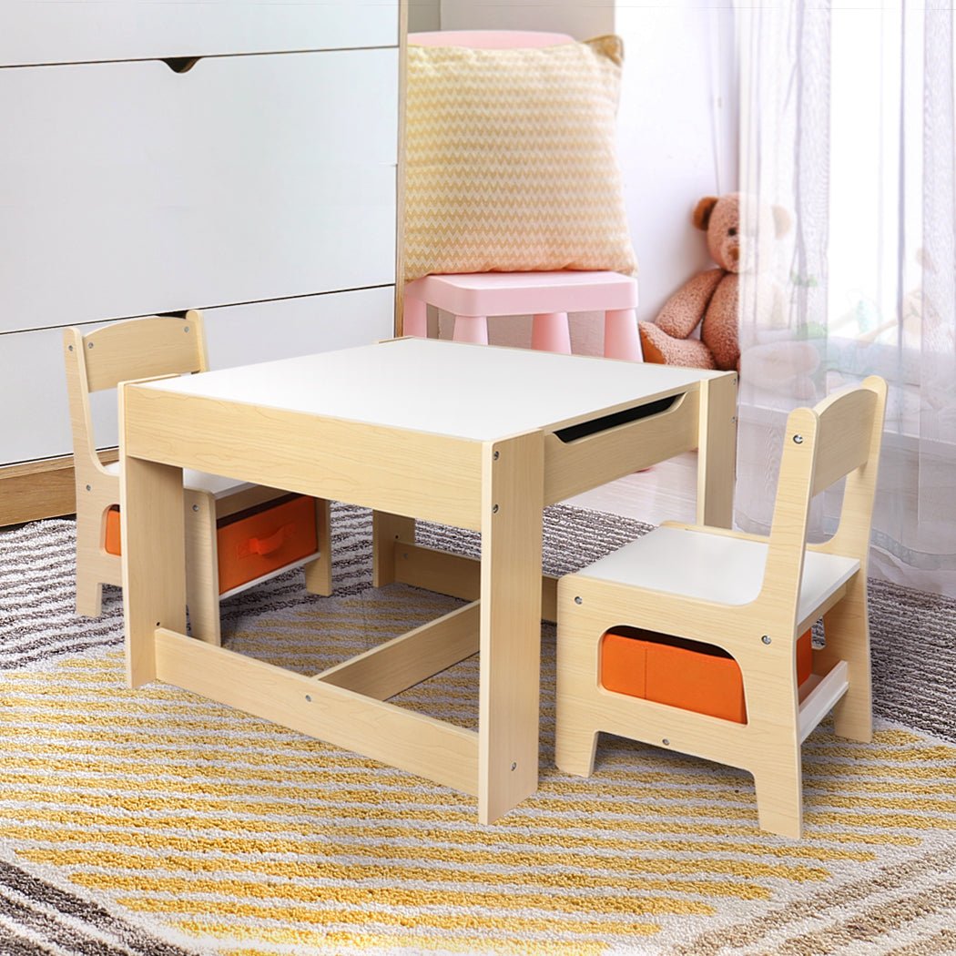 BoPeep Kids Table and Chair Set Storage - '9356877111679 Toy Chest Australia 7