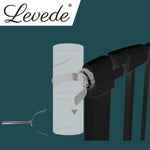 Levede Baby Safety Gate U Style Adaptor Black - '9356877113932 Toy Chest Australia 7