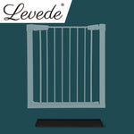 Levede Baby Safety Gate Adjustable Pet Black Ramp - '9356877003868 Toy Chest Australia 7