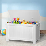 Levede Kids Toy Box Storage Chest Cabinet White - '9356877064814 Toy Chest Australia 7