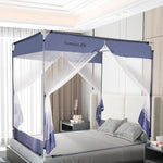 Dreamz Mosquito Bed Nets Foldable Canopy Square Blue - '9356877151958 Toy Chest Australia 7