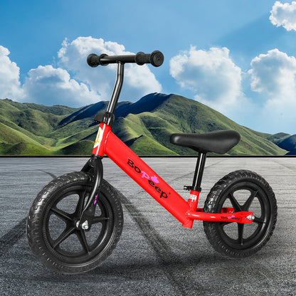 BoPeep Kids Balance Bike Ride On Toys Red-1942352907349397511