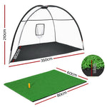 Everfit 3.5m Golf Practice Net with Driving Mat Training Aid Target Hitting - 9355720094008 Toy Chest Australia 2