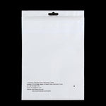 10 - Pack Clear Front Pearl Jewelry Zip Lock Bags With Hang Hole - 25.8Cm X 18Cm Size - 1 Toy Chest Australia 2