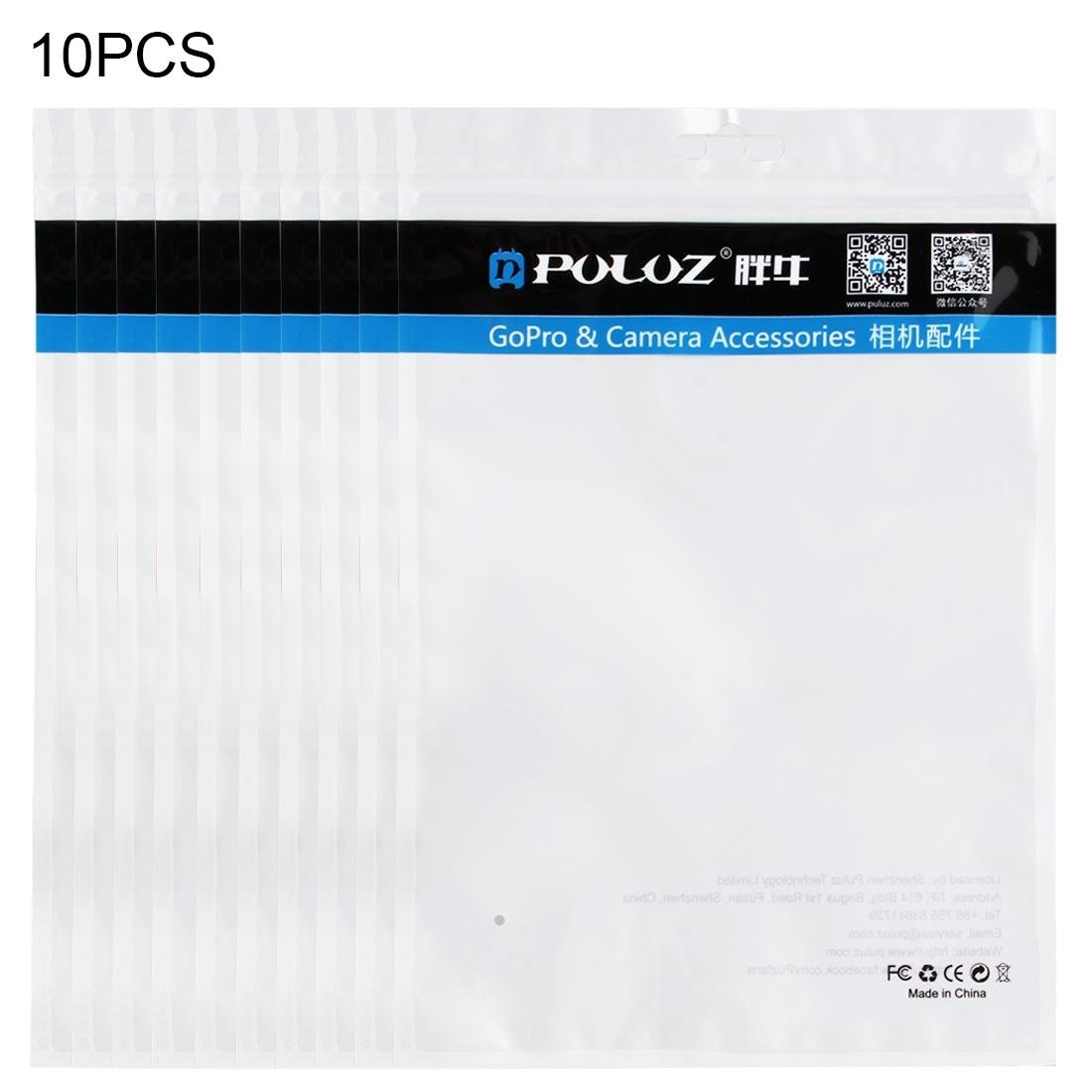 10 - Pack Clear Front Pearl Jewelry Zip Lock Bags With Hang Hole - 25.8Cm X 18Cm Size - 1 Toy Chest Australia 6