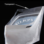 10 - Pack Clear Front Pearl Jewelry Zip Lock Bags With Hang Hole - Xl Size 33Cm X 23.5Cm - 1 Toy Chest Australia 3