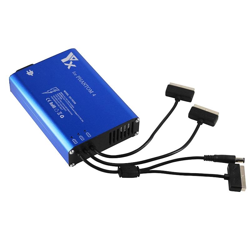 Intelligent 4-In-1 Charger For Dji Phantom 4 Pro / Advanced Batteries