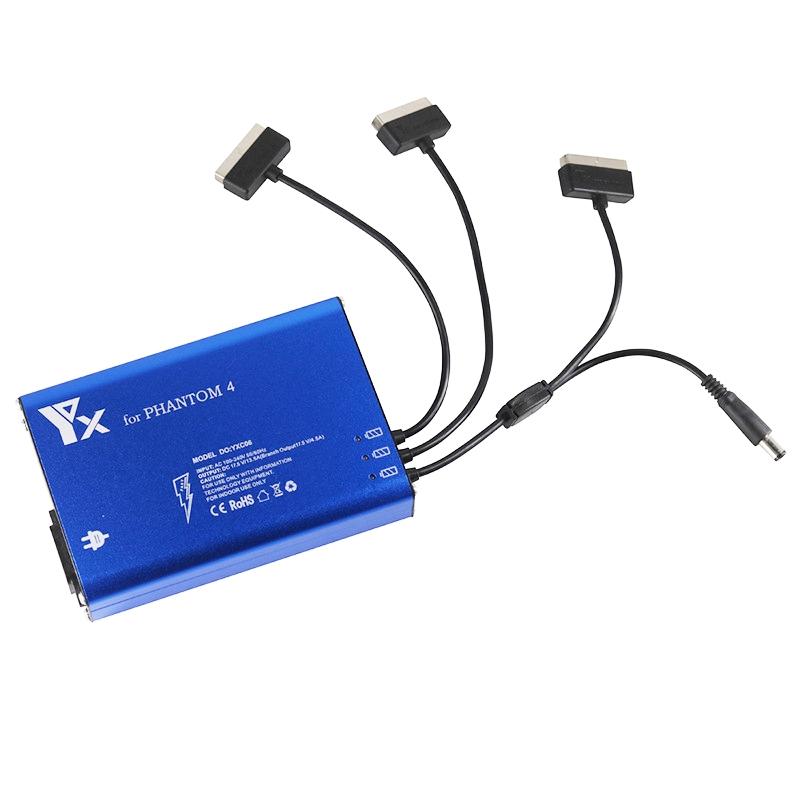 Intelligent 4-In-1 Charger For Dji Phantom 4 Pro / Advanced Batteries