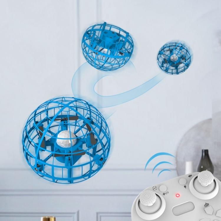 Blue Remote Stunt Ball Toy For Kids - Suspended Four - Axis Aircraft - 1 Toy Chest Australia 3