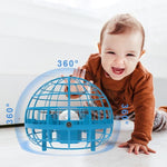 Blue Remote Stunt Ball Toy For Kids - Suspended Four - Axis Aircraft - 1 Toy Chest Australia 5