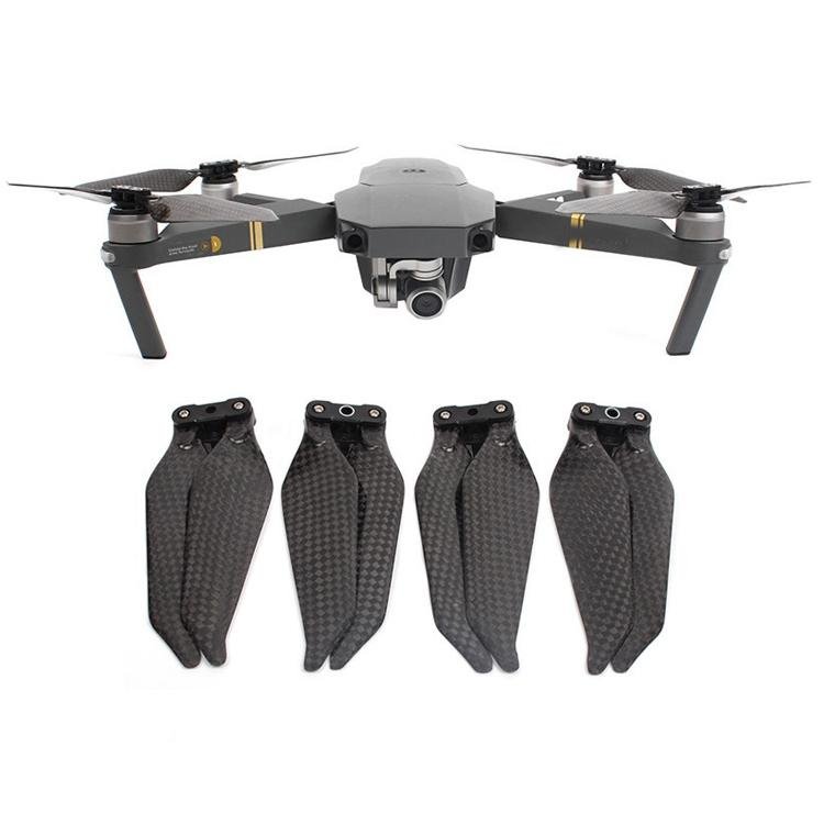 2 Pairs Of Noise - Reducing Folding Propellers For Dji Mavic Pro Platinum And Full Carbon Fiber - 1 Toy Chest Australia 5