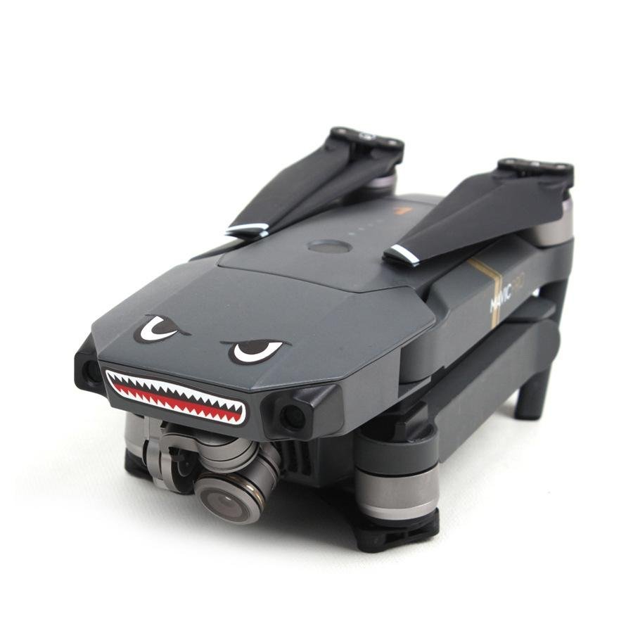 Drone Shark Emoji Body And Battery Sticker Set - 3 Pieces - 1 Toy Chest Australia 3