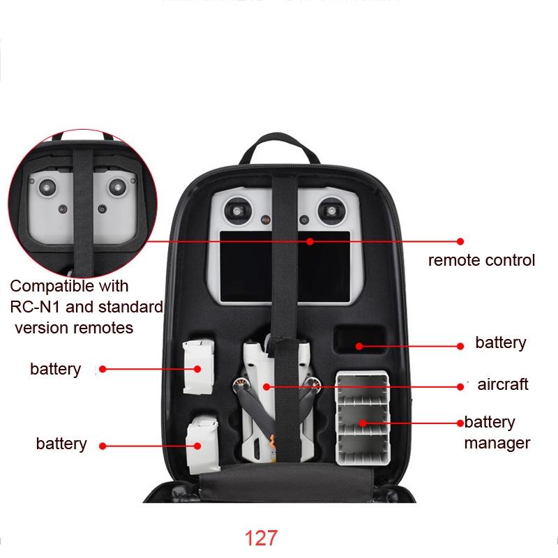 Compact Waterproof Hard Shell Backpack For Dji Mini 3 Pro - Size 127 - 1 Toy Chest Australia 1