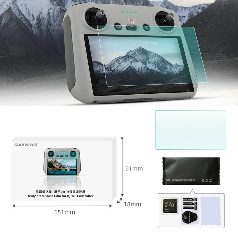 Mini3 Pro Remote Control Tempered Glass Film - 9H Hd 2.5D - 1 Toy Chest Australia 2